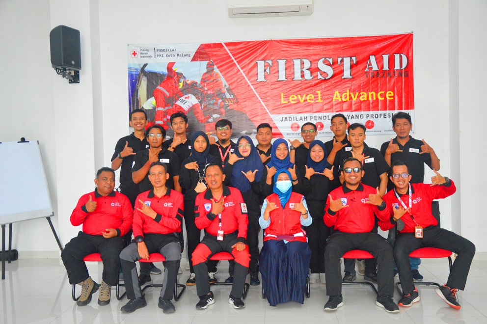 team diklat PMI PMR KSR relawan kampar korps Red Cross Indonesia website